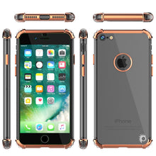 Load image into Gallery viewer, iPhone SE (4.7&quot;) Case, Punkcase [BLAZE SERIES] Protective Cover W/ PunkShield Screen Protector [Shockproof] [Slim Fit] for Apple iPhone [RoseGold] (Color in image: Black)
