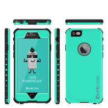 Load image into Gallery viewer, iPhone 6s/6 Waterproof Case, PunkCase StudStar Teal w/ Attached Screen Protector | Lifetime Warranty (Color in image: black)
