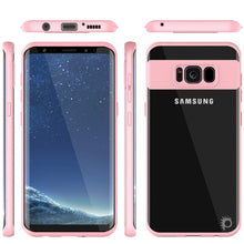 Load image into Gallery viewer, Galaxy S8 Case, Punkcase [MASK Series] [PINK] Full Body Hybrid Dual Layer TPU Cover W/ Protective PUNKSHIELD Screen Protector (Color in image: white)
