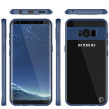 Load image into Gallery viewer, Galaxy S8 Plus Case, Punkcase [MASK Series] [NAVY] Full Body Hybrid Dual Layer TPU Cover W/ Protective PUNKSHIELD Screen Protector (Color in image: white)
