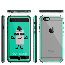 Charger l'image dans la galerie, iPhone 6/6S Waterproof Case, PUNKcase CRYSTAL Teal W/ Attached Screen Protector  | Warranty (Color in image: teal)

