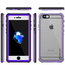Charger l&#39;image dans la galerie, Apple iPhone SE (4.7&quot;) Waterproof Case, PUNKcase CRYSTAL Purple W/ Attached Screen Protector  | Warranty (Color in image: Purple)

