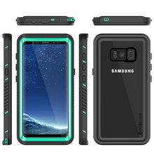 Load image into Gallery viewer, Galaxy S8 Waterproof Case, Punkcase [Extreme Series] [Slim Fit] [IP68 Certified] [Shockproof] [Snowproof] [Dirproof] Armor Cover W/ Built In Screen Protector for Samsung Galaxy S8 [Teal] (Color in image: Purple)
