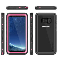 Load image into Gallery viewer, Galaxy S8 Waterproof Case, Punkcase [Extreme Series] [Slim Fit] [IP68 Certified] [Shockproof] [Snowproof] [Dirproof] Armor Cover W/ Built In Screen Protector for Samsung Galaxy S8 [Pink] (Color in image: Green)
