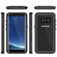 Load image into Gallery viewer, Galaxy S8 Plus Waterproof Case, Punkcase [Extreme Series] [Slim Fit] [IP68 Certified] [Shockproof] [Snowproof] [Dirproof] Armor Cover [Black] (Color in image: Light blue)
