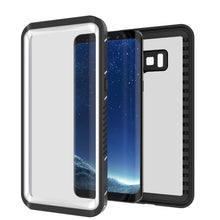 Load image into Gallery viewer, Galaxy S8 Waterproof Case, Punkcase [Extreme Series] [Slim Fit] [IP68 Certified] [Shockproof] [Snowproof] [Dirproof] Armor Cover [Black] (Color in image: Light blue)
