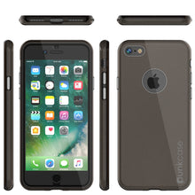 Charger l&#39;image dans la galerie, iPhone 8 Case, Punkcase Galactic 2.0 Series Ultra Slim Protective Armor TPU Cover [Black/Grey] (Color in image: gold)
