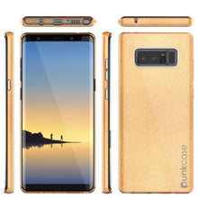 Load image into Gallery viewer, Galaxy Note 8 Case, Punkcase Galactic 2.0 Series Ultra Slim Protective Armor [Gold] (Color in image: pink)
