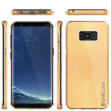 Load image into Gallery viewer, Galaxy S8 Case, Punkcase Galactic 2.0 Series Ultra Slim Protective Armor TPU Cover w/ PunkShield Screen Protector | Lifetime Exchange Warranty | Designed for Samsung Galaxy S8 [Gold] (Color in image: silver)
