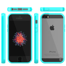 Load image into Gallery viewer, iPhone SE/5S/5 Case Punkcase® LUCID 2.0 Teal Series w/ PUNK SHIELD Screen Protector | Ultra Fit (Color in image: white)
