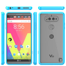 Charger l&#39;image dans la galerie, LG v20 Case Punkcase® LUCID 2.0 Light Blue Series w/ PUNK SHIELD Glass Screen Protector | Ultra Fit (Color in image: black)
