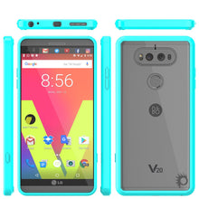 Load image into Gallery viewer, LG v20 Case Punkcase® LUCID 2.0 Teal Series w/ PUNK SHIELD Glass Screen Protector | Ultra Fit (Color in image: crystal pink)
