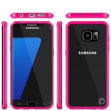 Load image into Gallery viewer, S7 Edge Case Punkcase® LUCID 2.0 Pink Series w/ PUNK SHIELD Screen Protector | Ultra Fit (Color in image: light blue)
