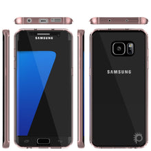 Load image into Gallery viewer, S7 Edge Case Punkcase® LUCID 2.0 Crystal Pink Series w/ PUNK SHIELD Screen Protector | Ultra Fit (Color in image: teal)
