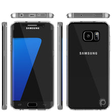 Load image into Gallery viewer, S7 Edge Case Punkcase® LUCID 2.0 Clear Series w/ PUNK SHIELD Screen Protector | Ultra Fit (Color in image: light blue)
