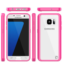 Load image into Gallery viewer, S7 Case Punkcase® LUCID 2.0 Pink Series w/ PUNK SHIELD Glass Screen Protector | Ultra Fit (Color in image: white)
