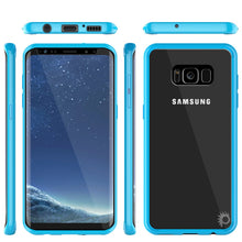 Load image into Gallery viewer, S8 Plus Case Punkcase® LUCID 2.0 Light Blue Series w/ PUNK SHIELD Screen Protector | Ultra Fit (Color in image: clear)
