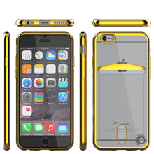 Charger l&#39;image dans la galerie, iPhone 6s/6 Case, PUNKCASE® LUCID Gold Series | Card Slot | SHIELD Screen Protector | Ultra fit (Color in image: Silver)
