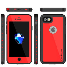 Charger l&#39;image dans la galerie, iPhone 7 Waterproof IP68 Case, Punkcase [Red] [StudStar Series] [Slim Fit] [Dirtproof] [Snowproof] (Color in image: teal)
