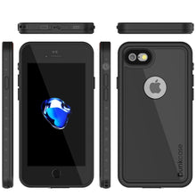 Charger l&#39;image dans la galerie, iPhone SE (4.7&quot;) Waterproof Case, Punkcase [Black] [StudStar Series] [Slim Fit] [IP68 Certified][Dirtproof] [Snowproof] (Color in image: light green)
