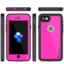 Charger l&#39;image dans la galerie, iPhone SE (4.7&quot;) Waterproof Case, Punkcase [Pink] [StudStar Series] [Slim Fit][IP68 Certified]  [Dirtproof] [Snowproof] (Color in image: light blue)
