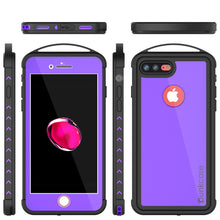 Load image into Gallery viewer, iPhone 7+ Plus Waterproof Case, Punkcase ALPINE Series, Purple | Heavy Duty Armor Cover (Color in image: pink)
