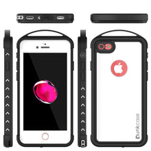 Charger l&#39;image dans la galerie, iPhone SE (4.7&quot;) Waterproof Case, Punkcase ALPINE Series, White | Heavy Duty Armor Cover (Color in image: teal)
