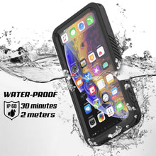 Load image into Gallery viewer, iPhone 12 Waterproof Case, Punkcase [Extreme Series] Armor Cover W/ Built In Screen Protector [Black] (Color in image: White)
