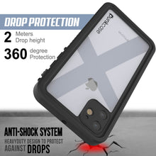 Load image into Gallery viewer, iPhone 12 Waterproof Case, Punkcase [Extreme Series] Armor Cover W/ Built In Screen Protector [Black] (Color in image: Light Green)
