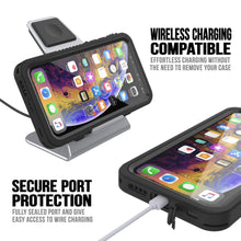 Load image into Gallery viewer, iPhone 12 Waterproof Case, Punkcase [Extreme Series] Armor Cover W/ Built In Screen Protector [Black] (Color in image: Teal)
