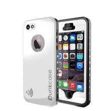 Load image into Gallery viewer, iPhone 5S/5 Waterproof Case, PunkCase StudStar White Case Water/Shock/Dirt Proof | Lifetime Warranty (Color in image: white)
