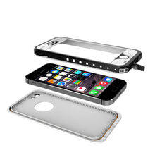 Load image into Gallery viewer, iPhone 5S/5 Waterproof Case, PunkCase StudStar White Case Water/Shock/Dirt Proof | Lifetime Warranty (Color in image: light blue)
