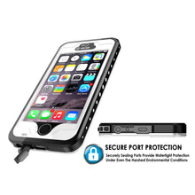 Load image into Gallery viewer, iPhone 5S/5 Waterproof Case, PunkCase StudStar White Case Water/Shock/Dirt Proof | Lifetime Warranty (Color in image: purple)
