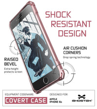 Load image into Gallery viewer, iPhone 6S Case, Ghostek® Covert Peach, Premium Impact Protective Armor | Lifetime Warranty Exchange (Color in image: rose pink)
