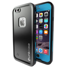 Load image into Gallery viewer, iPhone 6S+/6+ Plus Waterproof Case, Punkcase SpikeStar Light Blue | Thin Fit 6.6ft Underwater IP68 (Color in image: light blue)

