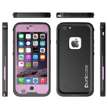 Load image into Gallery viewer, iPhone 6S+/6+ Plus Waterproof Case, Punkcase SpikeStar Pink | Thin Fit 6.6ft Underwater IP68 (Color in image: black)
