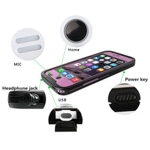 Load image into Gallery viewer, iPhone 6S+/6+ Plus Waterproof Case, Punkcase SpikeStar Pink | Thin Fit 6.6ft Underwater IP68 (Color in image: teal)
