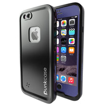 Load image into Gallery viewer, iPhone 6S+/6+ Plus Waterproof Case, Punkcase SpikeStar Purple Thin Fit 6.6ft Underwater IP68 (Color in image: purple)
