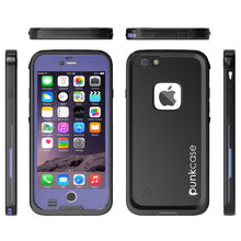 Load image into Gallery viewer, iPhone 6S+/6+ Plus Waterproof Case, Punkcase SpikeStar Purple Thin Fit 6.6ft Underwater IP68 (Color in image: black)
