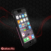 Load image into Gallery viewer, iPhone 6s Plus/6 Plus Case PunkCase Galactic Pink Slim w/ Tempered Glass Protector Lifetime Warranty (Color in image: black)
