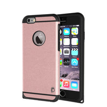 Load image into Gallery viewer, iPhone 6s Plus/6 Plus  Case PunkCase Galactic Rose Gold Slim w/ Tempered Glass | Lifetime Warranty (Color in image: rose gold)

