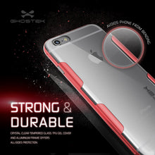 Load image into Gallery viewer, iPhone 6s Plus Case Red Ghostek Cloak, Slim Protective Armor w/ Tempered Glass | Lifetime Warranty (Color in image: pink)
