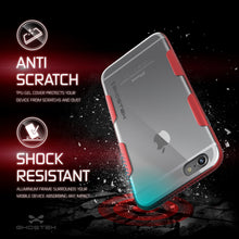Load image into Gallery viewer, iPhone 6s Plus Case Red Ghostek Cloak, Slim Protective Armor w/ Tempered Glass | Lifetime Warranty (Color in image: gold)
