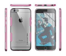 Load image into Gallery viewer, iPhone 6s Plus Case Pink Ghostek Cloak, Slim Protective Armor w/ Tempered Glass | Lifetime Warranty (Color in image: silver)
