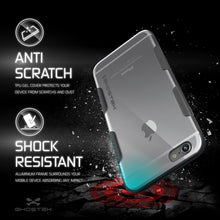 Load image into Gallery viewer, iPhone 6s Plus Case Space Grey Ghostek Cloak, Slim Protective w/ Tempered Glass | Lifetime Warranty (Color in image: red)
