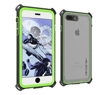 Charger l&#39;image dans la galerie, iPhone 8+ Plus Waterproof Case, Ghostek Nautical Series for iPhone 8+ Plus | Slim Underwater Protection | Adventure Duty | Swimming (Green) (Color in image: Green)
