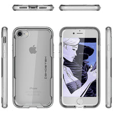 Charger l&#39;image dans la galerie, iPhone 8 Case, Ghostek Cloak 3 Series Case for iPhone 8 Case Clear Protective Case [SILVER] (Color in image: Pink)
