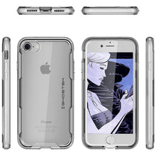 Load image into Gallery viewer, iPhone 7 Case, Ghostek Cloak 3 Series Case for iPhone 7 Case Clear Protective Case [SILVER] (Color in image: Pink)
