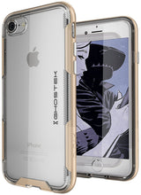 Load image into Gallery viewer, iPhone 7 Case, Ghostek Cloak 3 Series Case for iPhone 7 Case Clear Protective Case [GOLD] (Color in image: Gold)
