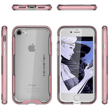 Load image into Gallery viewer, iPhone 7 Case, Ghostek Cloak 3 Series Case for iPhone 7 Case Clear Protective Case [Rose Pink] (Color in image: Gold)
